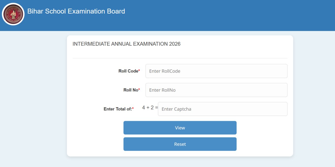 Bihar Board 12th Result 2026 Out Today